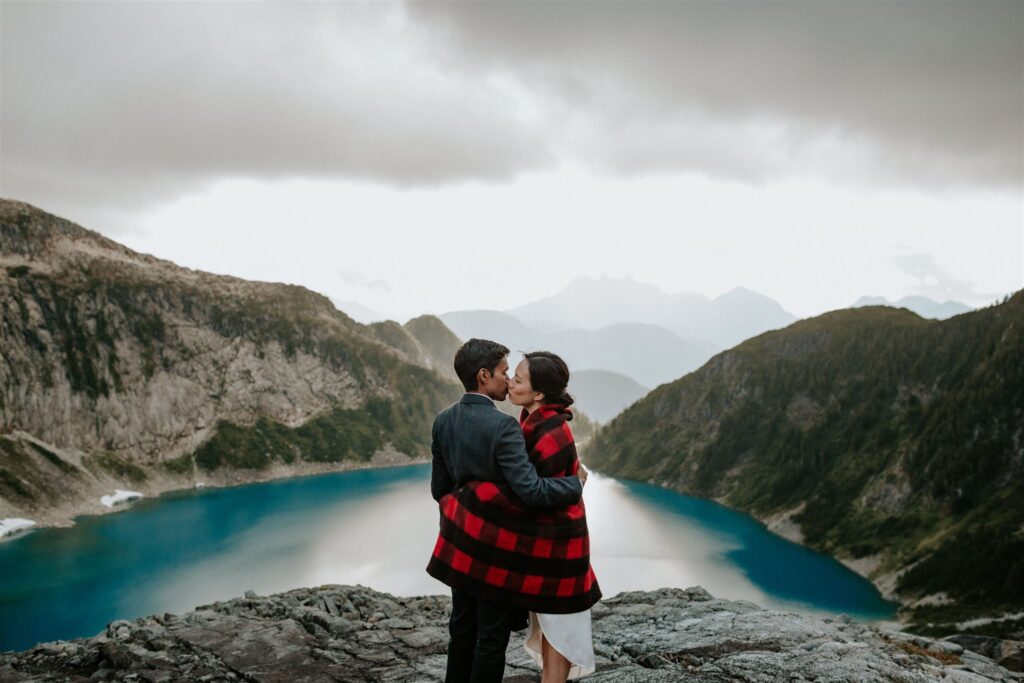 mountain top wedding