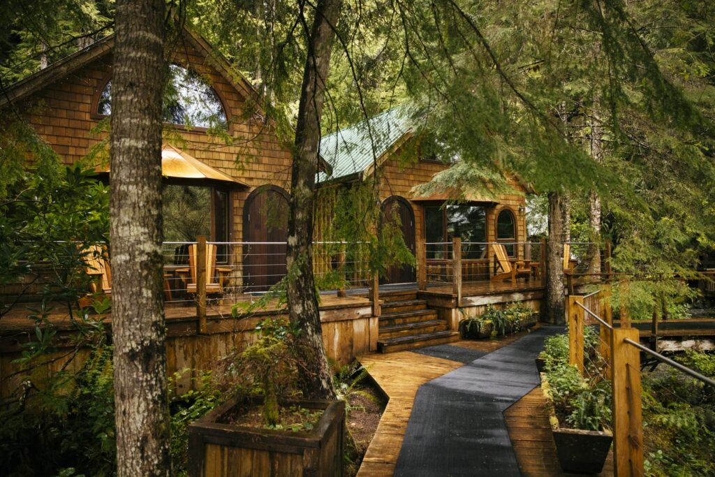 Forest Cabins at Nimmo Bay Luxury Resort